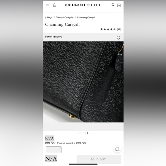 COACH Channing Carryall - Picture 12 of 15